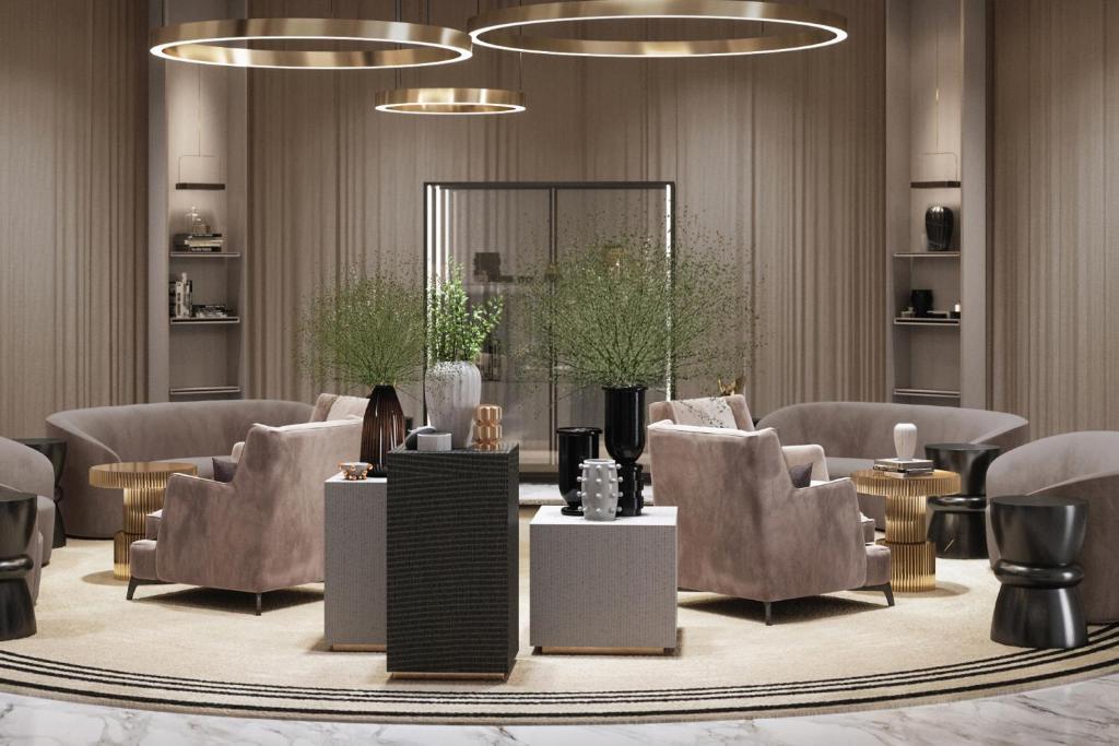الشقق الفندقية مكةفي  Address Jabal Omar Makkah المظهر الخارجي الصورة Interior design