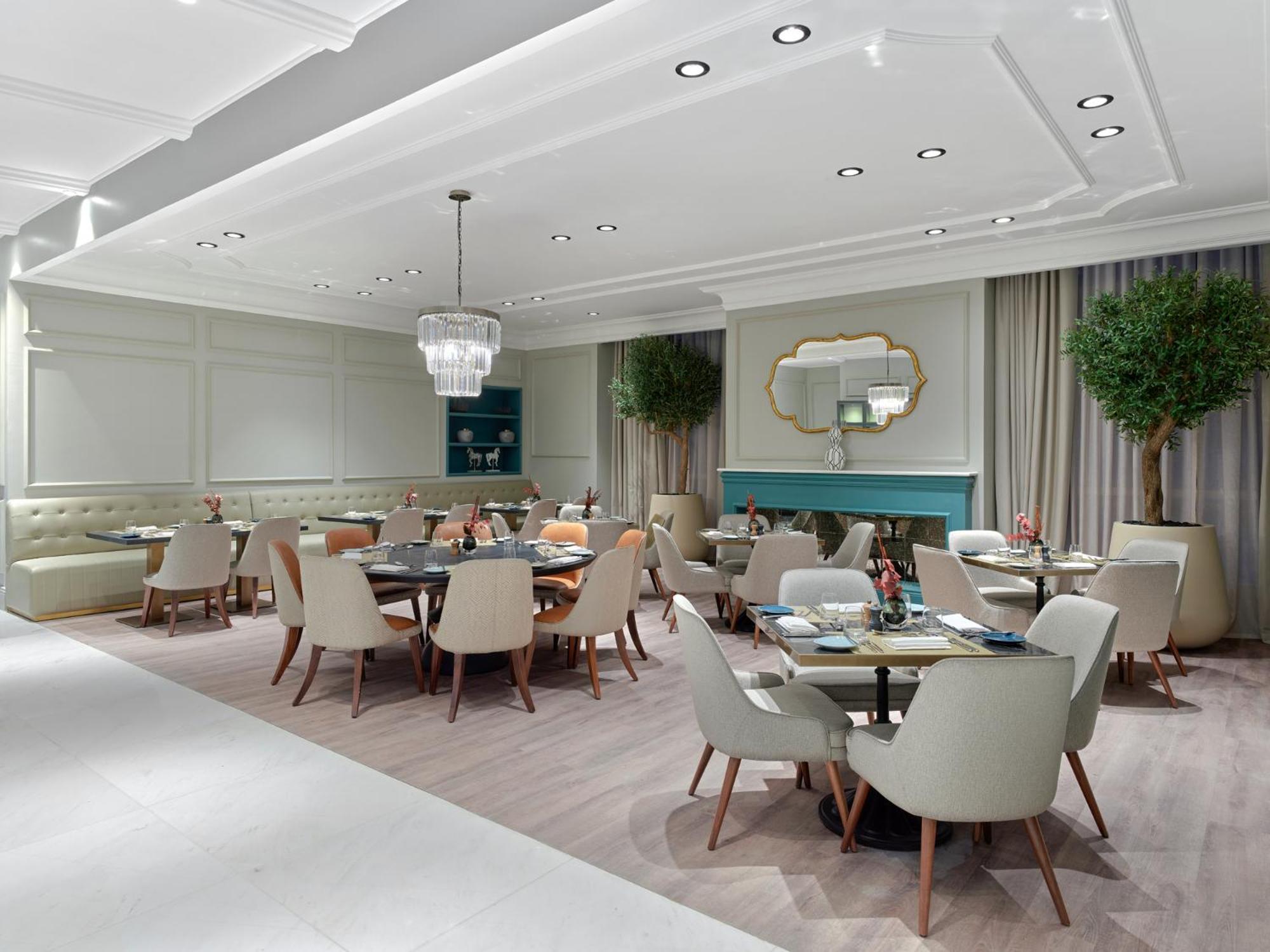 الشقق الفندقية مكةفي  Address Jabal Omar Makkah المظهر الخارجي الصورة The interior of the restaurant